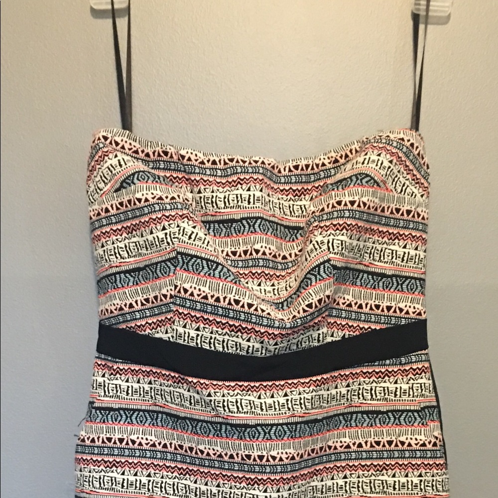 THE LIMITED DRESS~ZIP UP~PINK TRIBAL~RETAIL $108